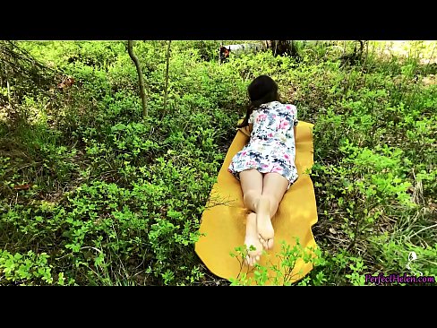 ❤️ Tinder 上的陌生人在樹林裡自慰我的陰部並熱情地亂搞 ❌ 他媽的視頻 在我們 ☑